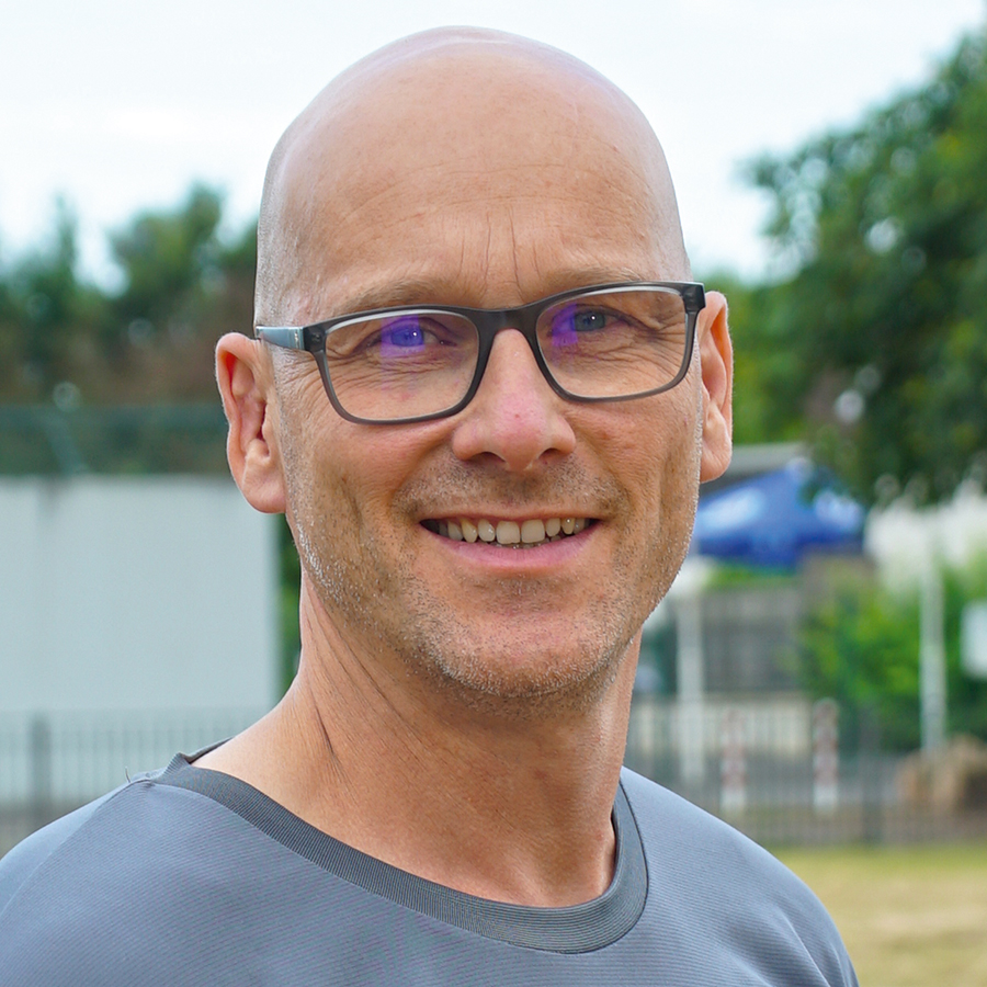 Trainer Tom Grunwaldt